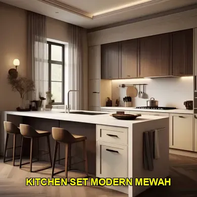 Keindahan dan Fungsionalitas Kitchen Set Modern Mewah